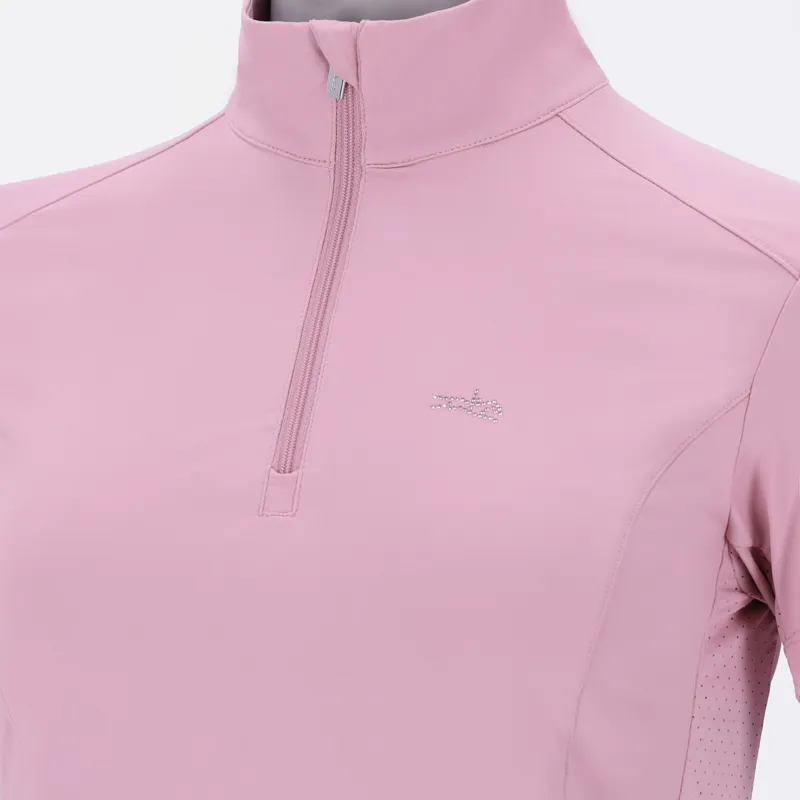 Schockemohle Amara Style Ladies Training Shirt - Dusty Pink-2