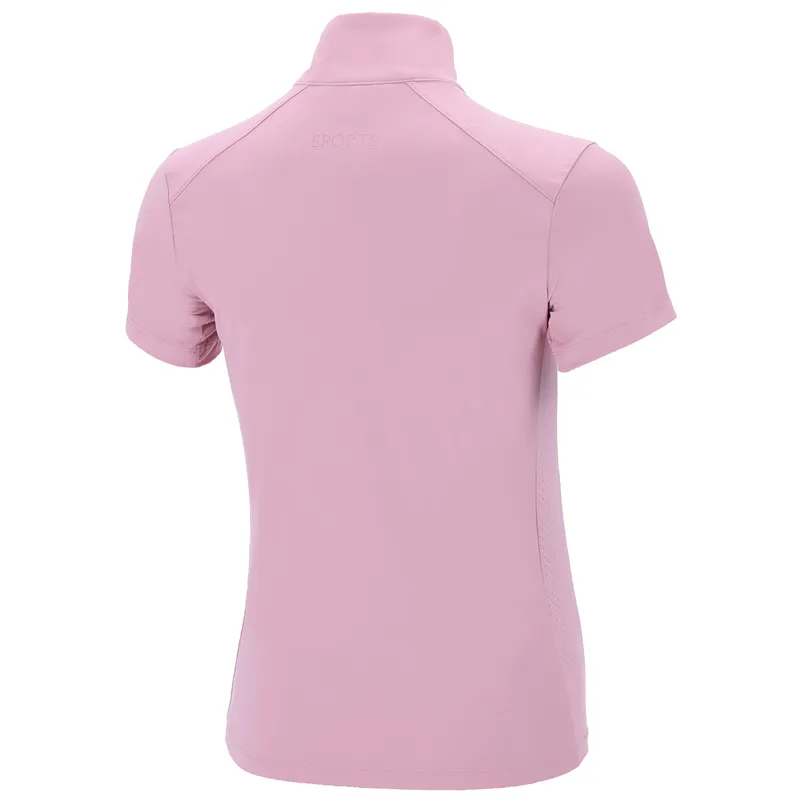 Schockemohle Amara Style Ladies Training Shirt - Dusty Pink-1