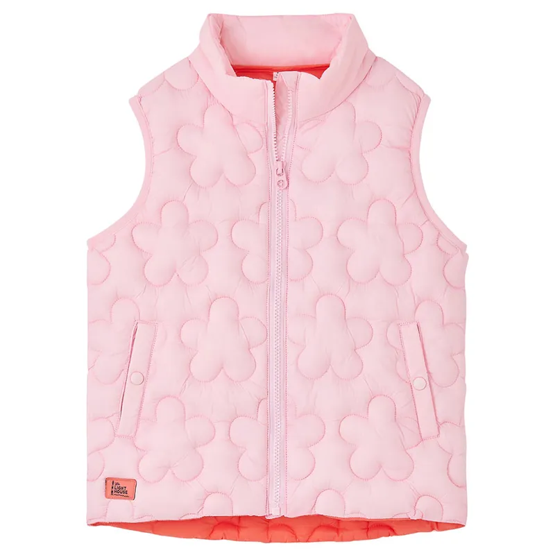 Lighthouse Amber Girls Junior Gilet - Baby Pink