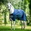 Amigo Bravo 12 Original 50g Turnout Rug - Navy/Titanium Grey/Silver