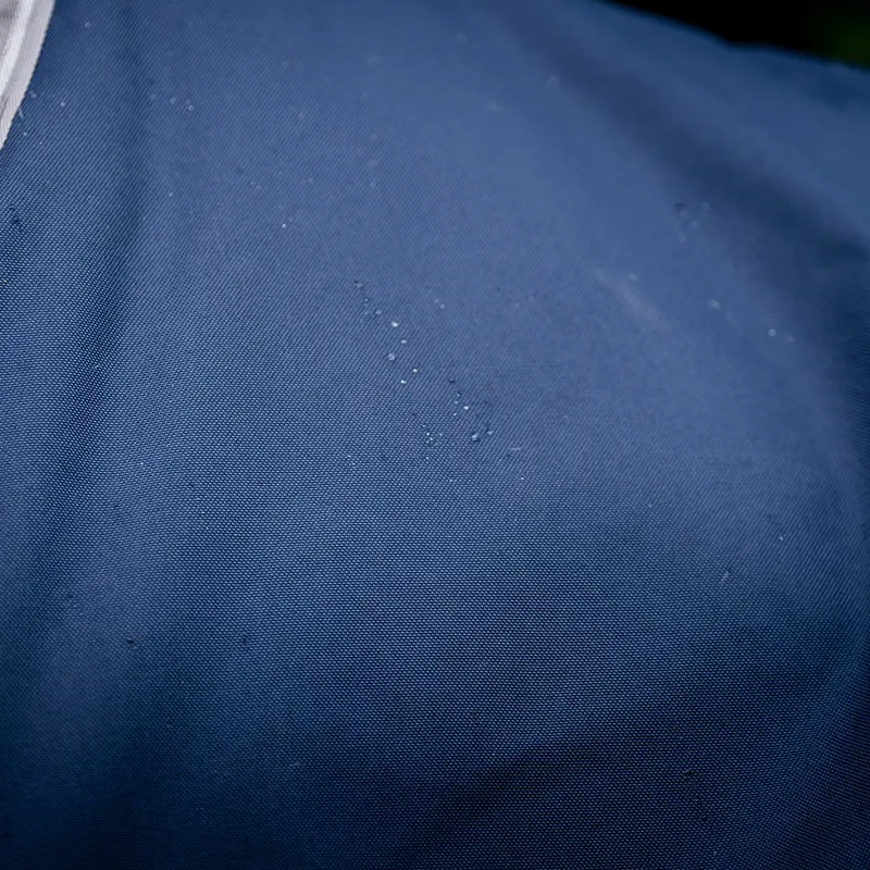 Amigo Bravo 1200D XL Standard Neck 250g Turnout Rug - Navy/Titanium-4