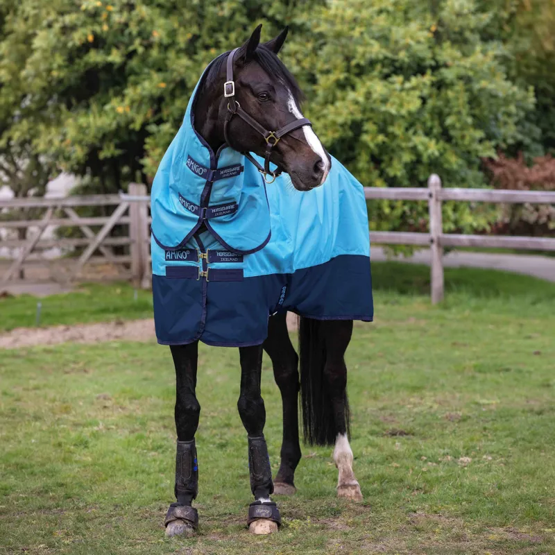 Amigo Hero 600D Ripstop Plus 200g Turnout Rug - Delphinium Blue/Navy