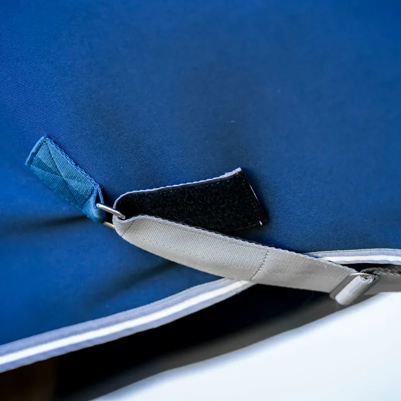 Amigo Jersey Cooler Rug - Navy/Titanium Grey/Silver-6