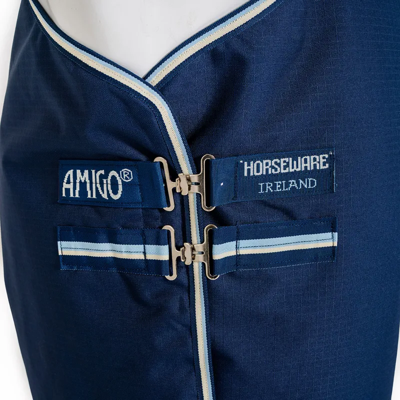 Amigo Ripstop 900D Plus 0g Turnout Rug - Witney Navy-6