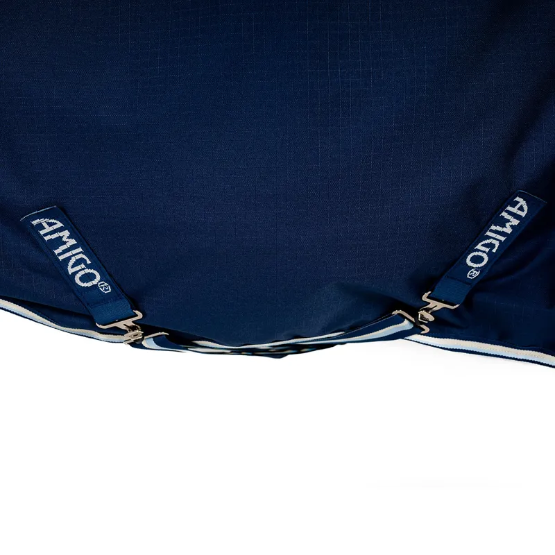 Amigo Ripstop 900D Plus 0g Turnout Rug - Witney Navy-5