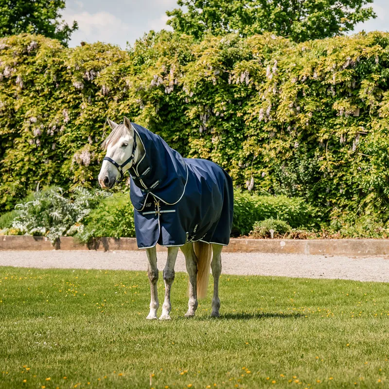 Amigo Ripstop 900D Plus 0g Turnout Rug - Witney Navy-2