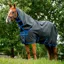 Amigo Ripstop 900D Plus 200g Detachable Neck Turnout Rug - Black/Blue