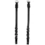 Schockemohle Anatomic Line Cheek Pieces - Black/Silver