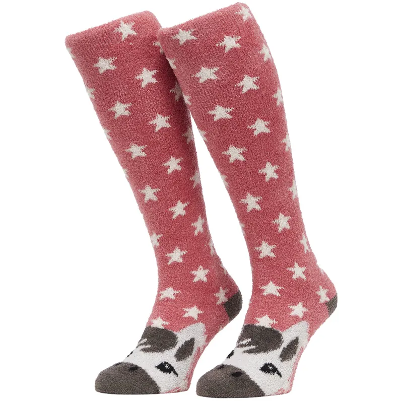 LeMieux Fluffy Character Junior Socks - Andalusian