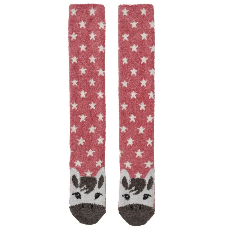 LeMieux Fluffy Character Junior Socks - Andalusian-2