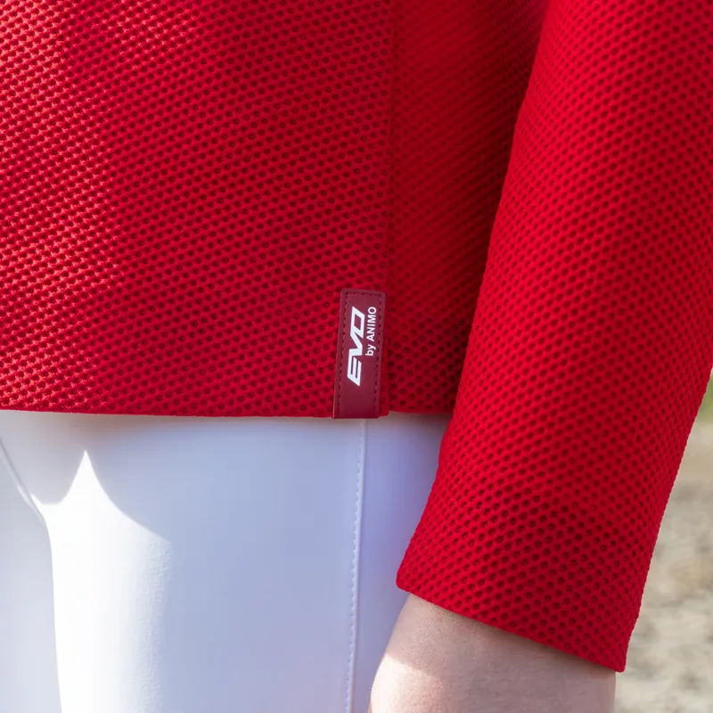 Animo Labella Ladies Show Jacket - Rosso Tomato-12