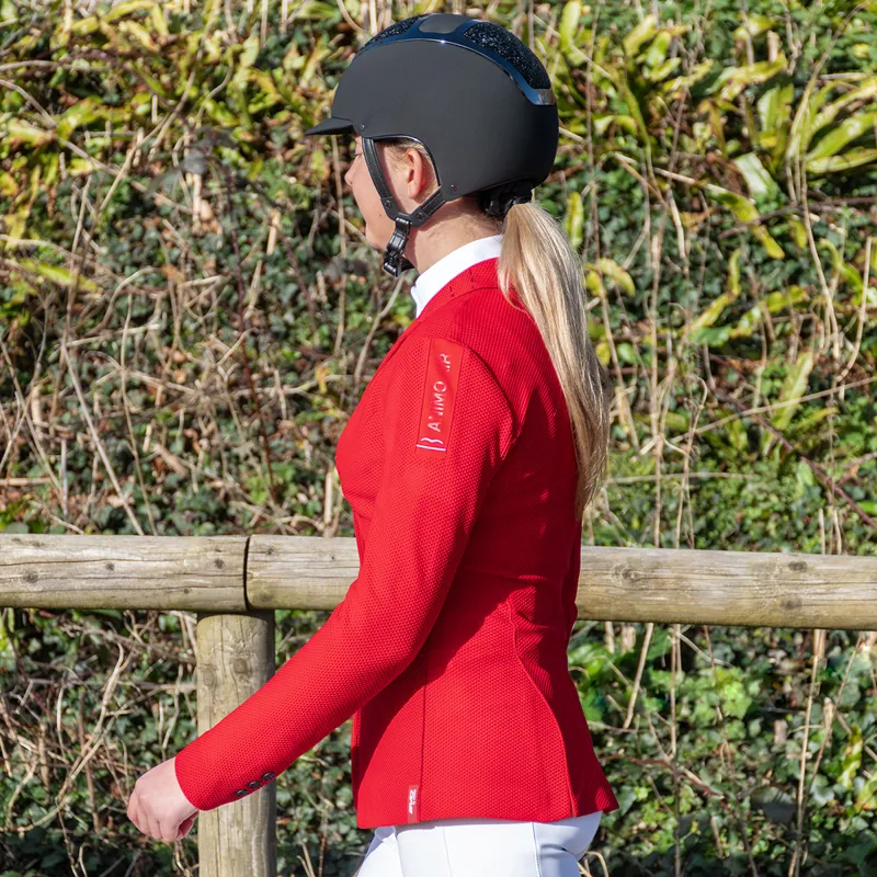 Animo Labella Ladies Show Jacket - Rosso Tomato-11