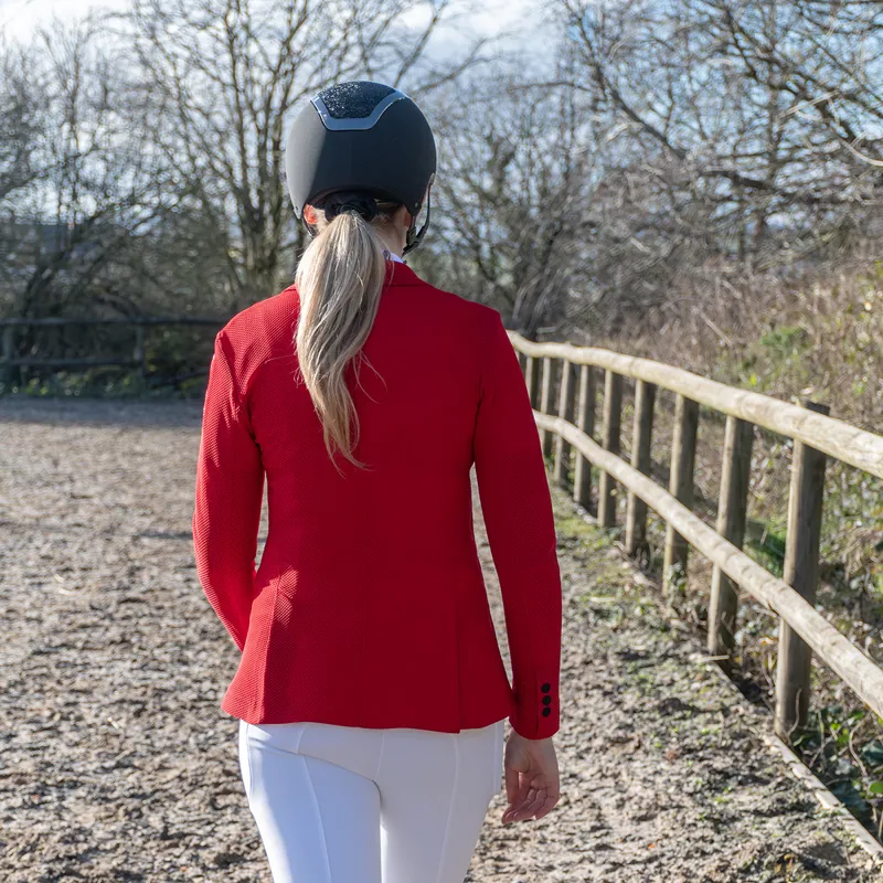 Animo Labella Ladies Show Jacket - Rosso Tomato-10