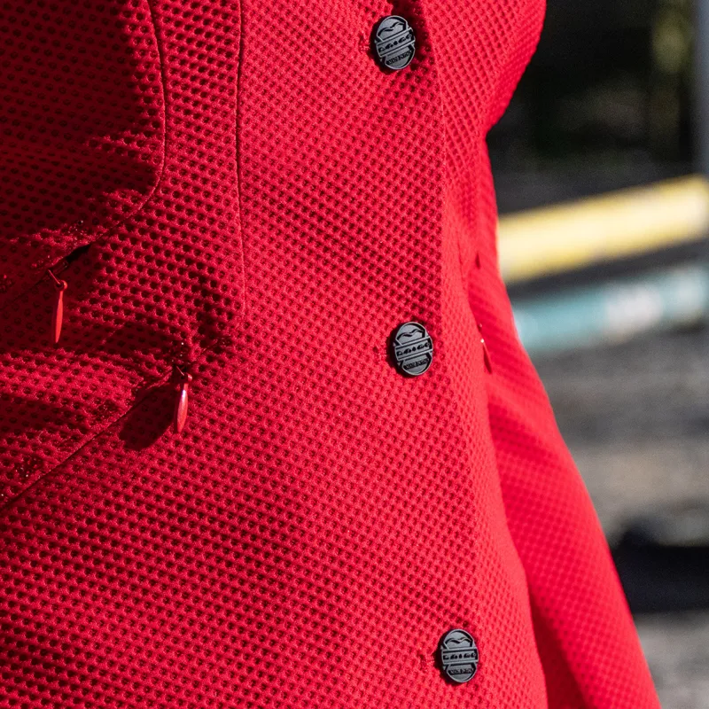 Animo Labella Ladies Show Jacket - Rosso Tomato-9