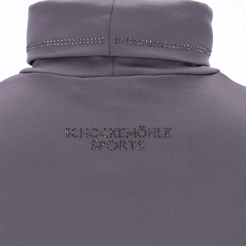 Schockemohle Anne Turtleneck Womens Base Layer - Dusty Chocolate-5