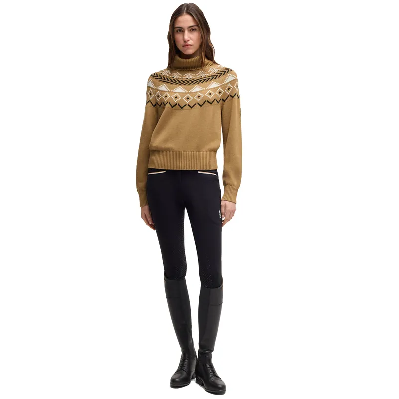 BOSS Equestrian Anouk Womens Jumper - Norway Camel -5