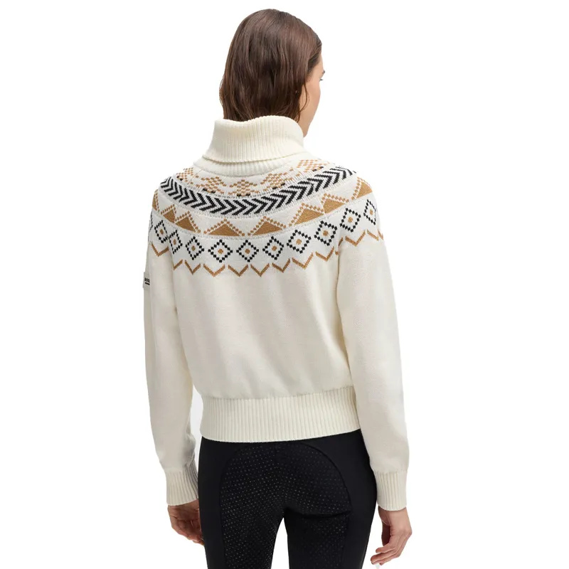 BOSS Equestrian Anouk Womens Jumper - Norway Soft Cream-2