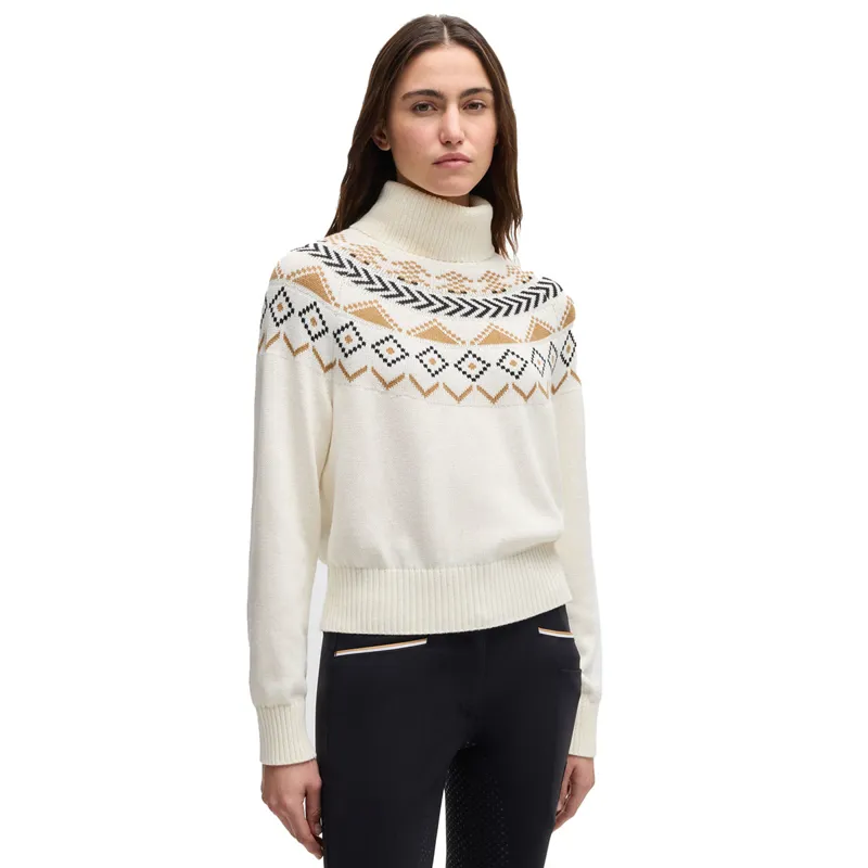 BOSS Equestrian Anouk Womens Jumper - Norway Soft Cream