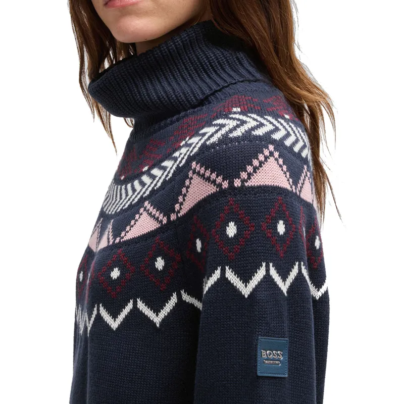 BOSS Equestrian Anouk Womens Jumper - Sky Captain-4