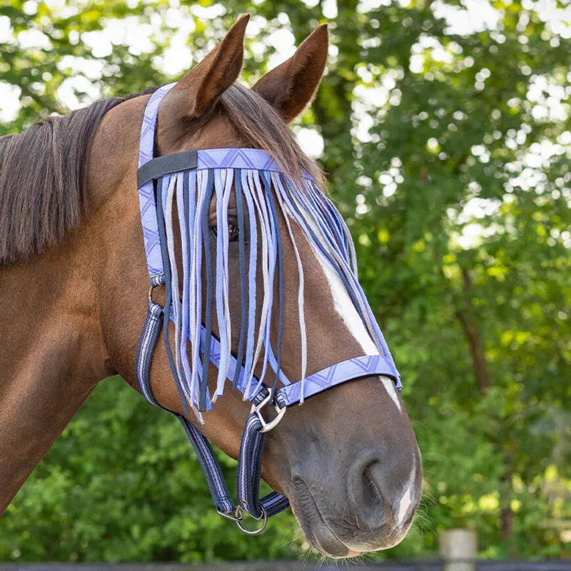 QHP Collection Anti-Fly Fringe - Purple Sunset