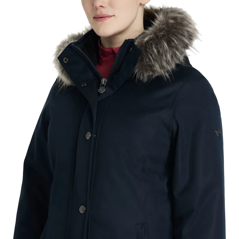 LeMieux Anya Waterproof Womens Riding Coat - Navy-5