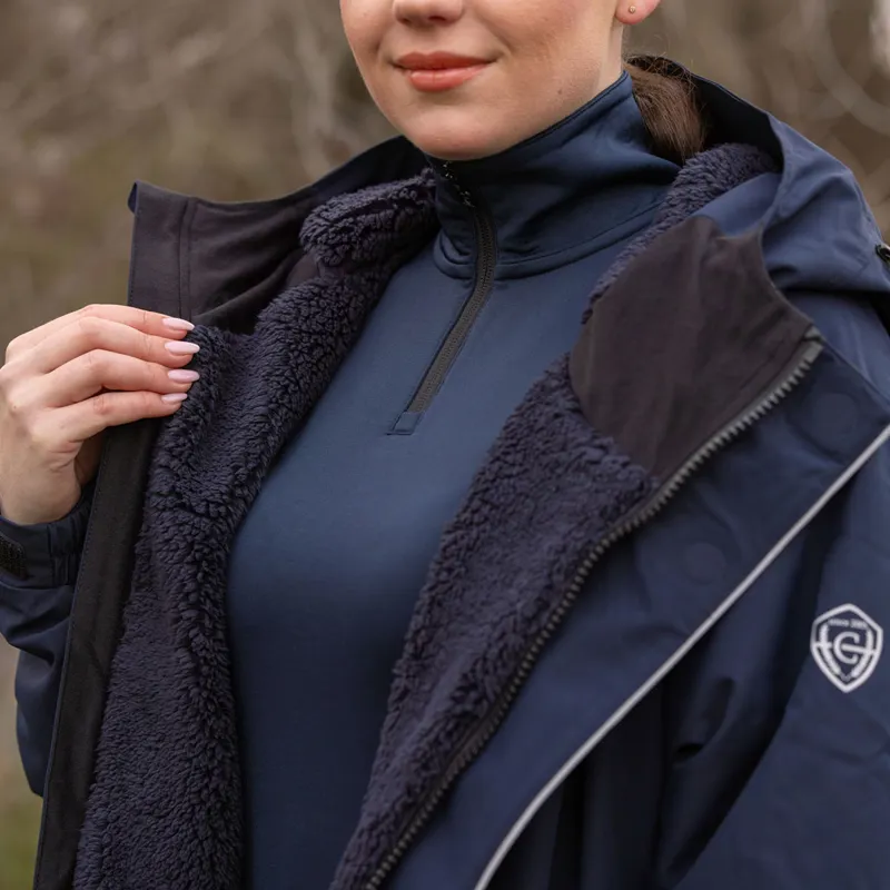 Covalliero Arctic Womens Waterproof Coat - Dark Navy-6