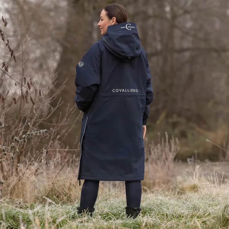 Covalliero Arctic Womens Waterproof Coat - Dark Navy-3