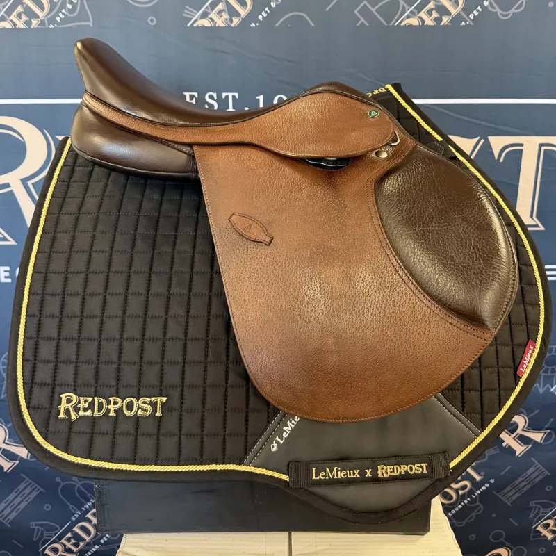 Arena Hart Pony Jumping Saddle - Brown 16in-4