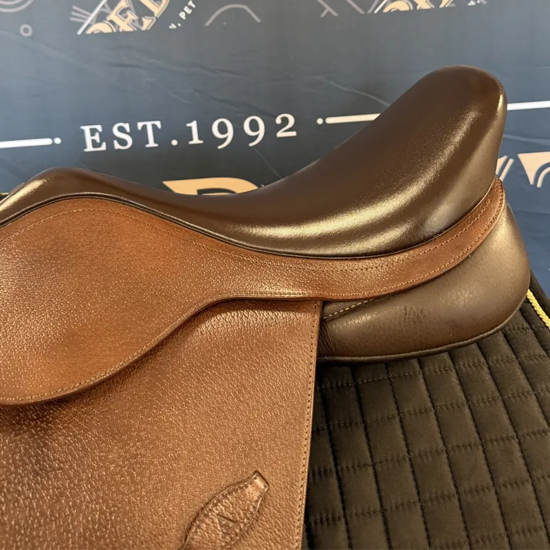 Arena Hart Pony Jumping Saddle - Brown 16in-1