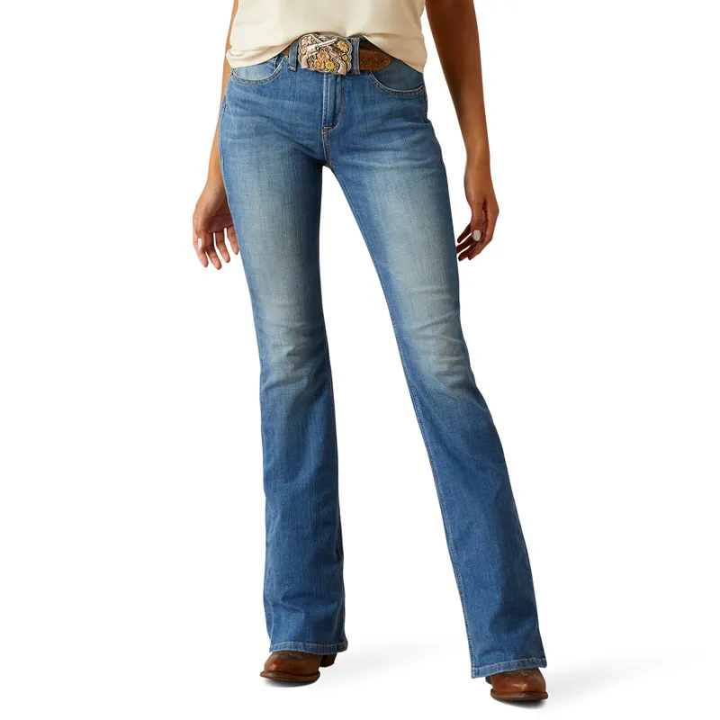 Ariat Cassandra High Rise Ladies Boot Cut Jeans - Anaheim