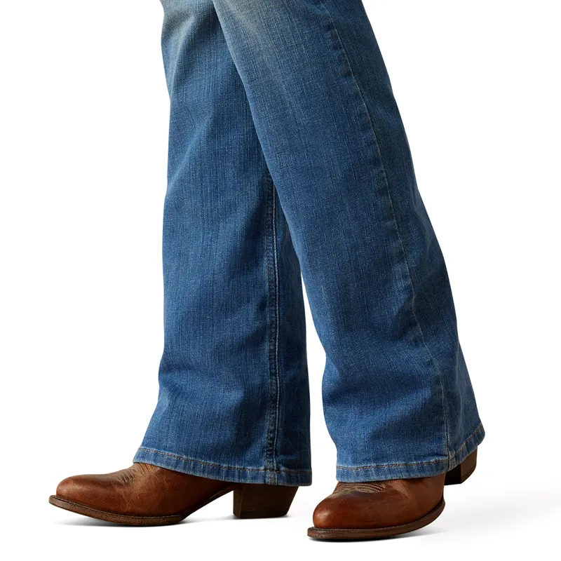 Ariat Cassandra High Rise Ladies Boot Cut Jeans - Anaheim-2