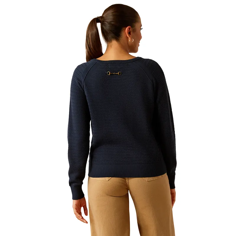 Ariat Country Cambeck Ladies Sweater - Navy-1