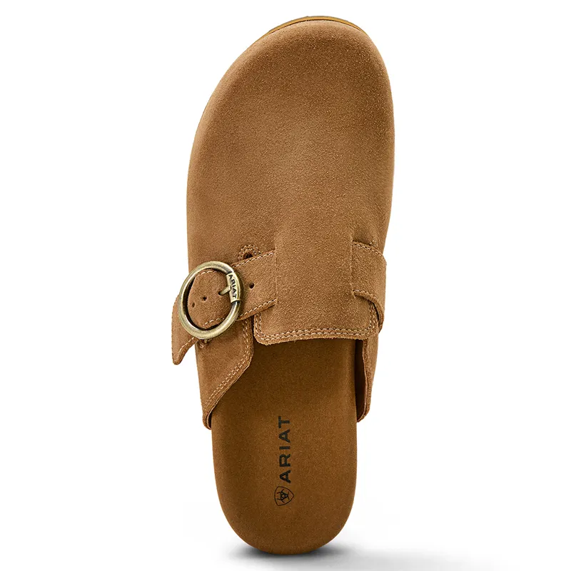 Ariat Country Womens Mules - Caramel Suede-3