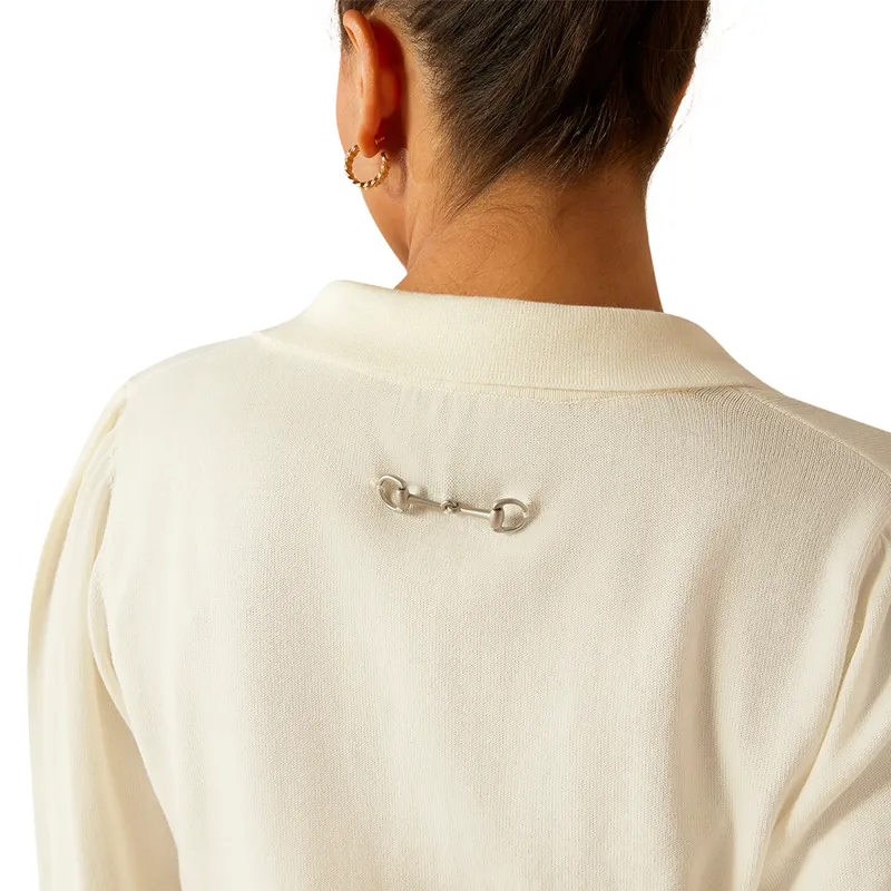 Ariat Country Langsett Ladies Sweater - Vanilla Ice-3