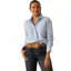Ariat Country Pocklington Ladies Blouse - Blue Chambray