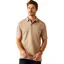 Ariat Country Shaldon Mens Polo Shirt - Silken Brown Heather