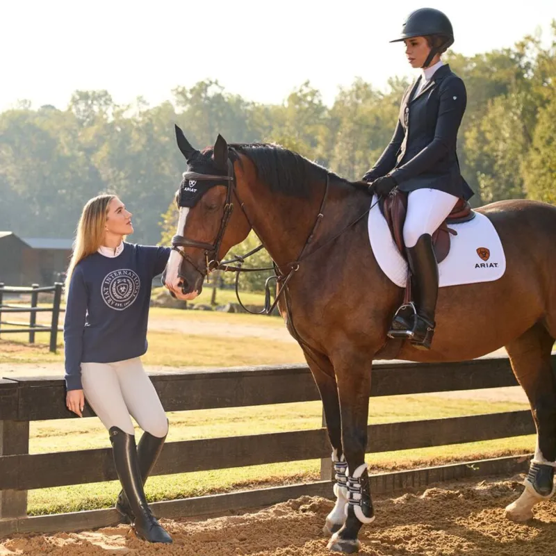 Ariat Allure Womens Show Jacket - Navy Eclipse-7