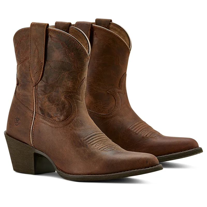 Ariat Womens Maggie Western Boots - Sassy Brown-1