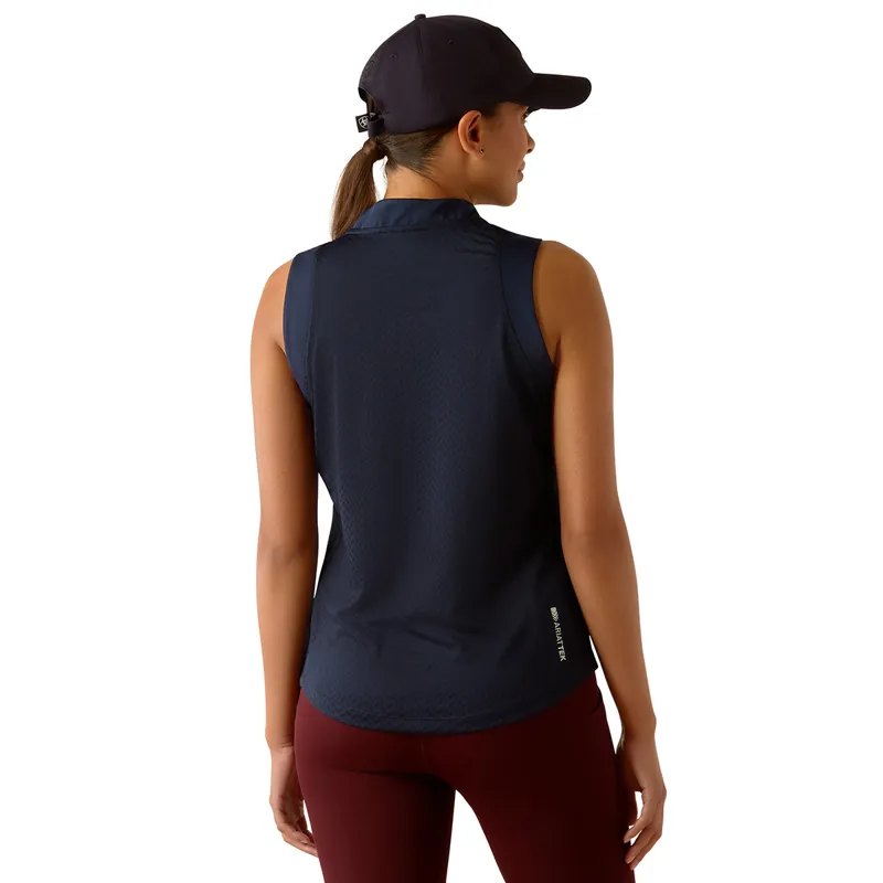 Ariat Mesa Ladies Sleeveless Base Layer - Navy Eclipse-2