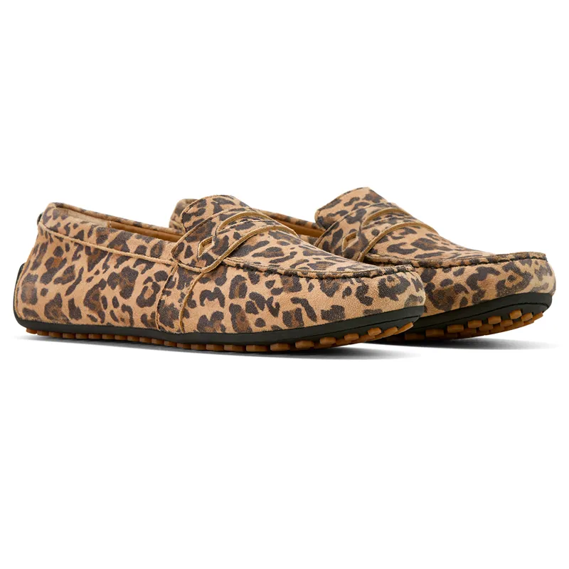 Ariat Selene Driving Moc Shoe - Cheetah-3