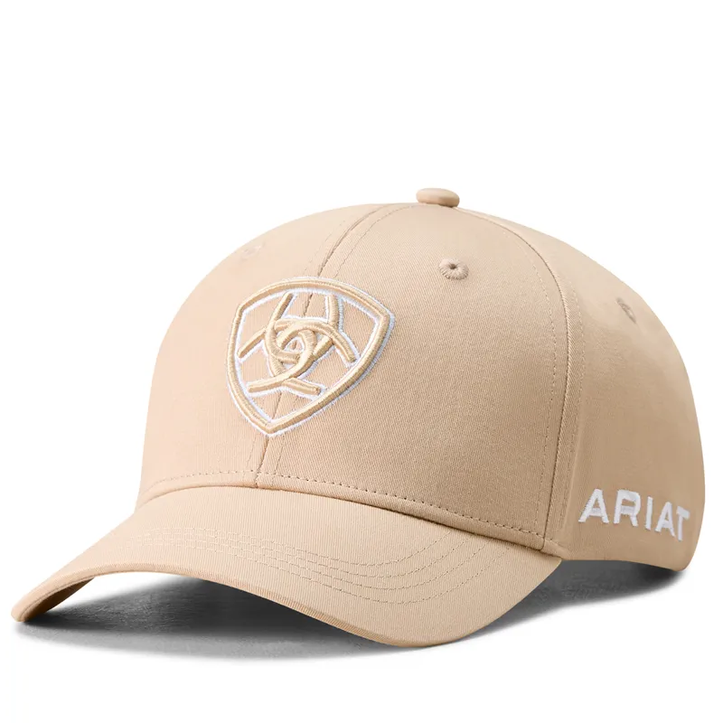 Ariat Show Cap - Khaki/White