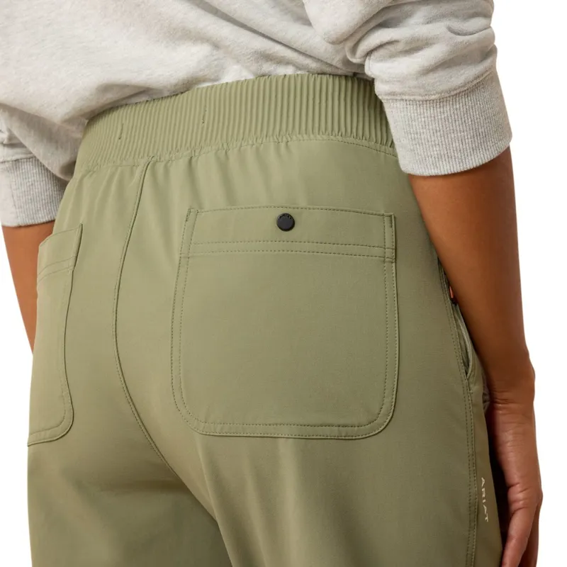 Ariat Traverse Womens Hiking Trousers - Deep Lichen Green-3