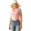 Ariat Taryn Ladies Polo Shirt - Flamingo Pink