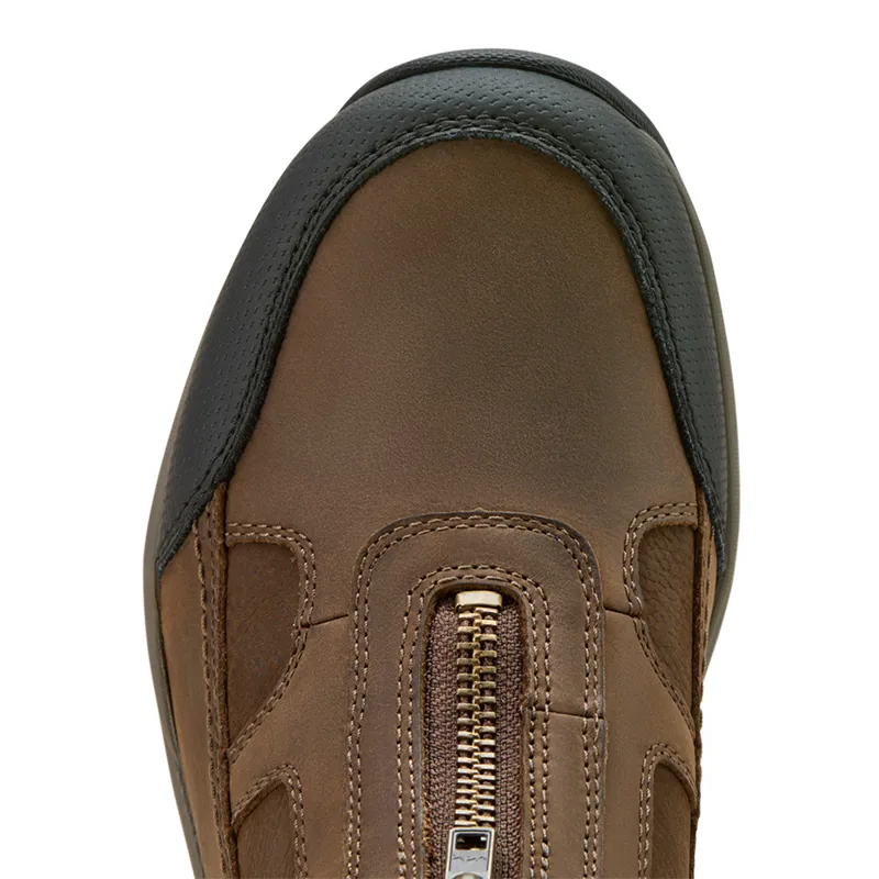 Ariat Terrain Zip Womens Waterproof Boots - Palm Brown-6