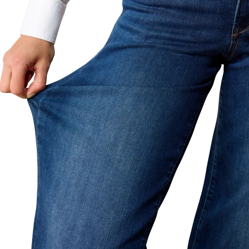 Ariat Revel Vilma Ultra Stretch Womens Wide Leg Jeans - Norwalk-5