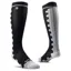 AriatTEK Devon Performance Tall Riding Socks - Black/Slate