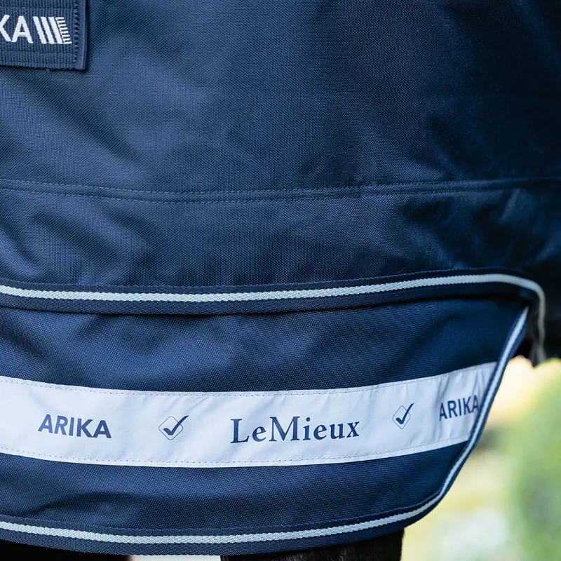 LeMieux Arika Storm-Tek 350g Turnout Rug - Navy-4