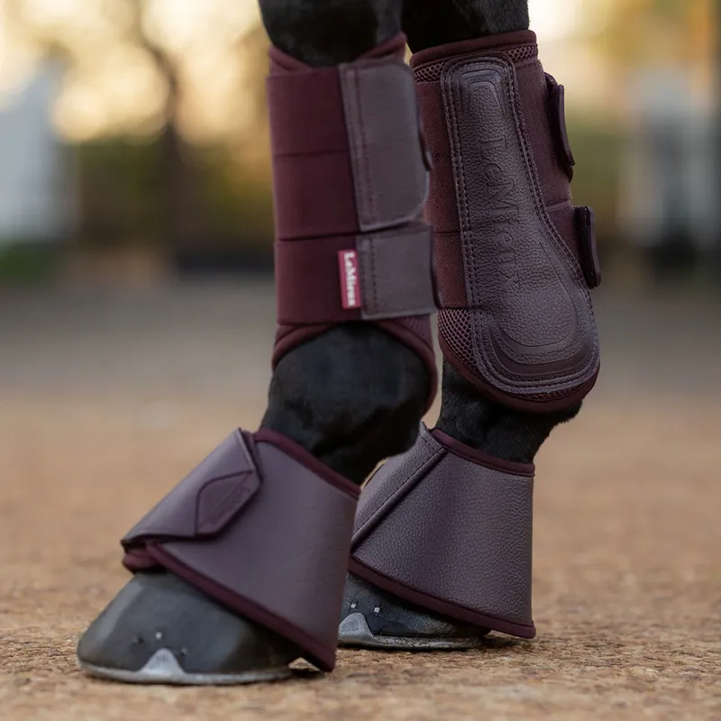 LeMieux Arika Overreach Boots - Damson-2