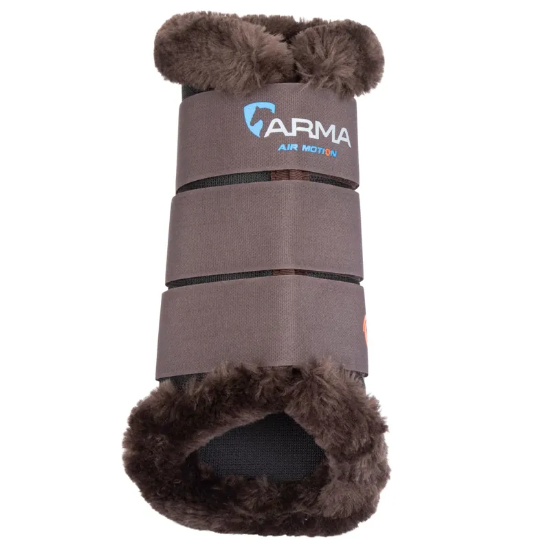ARMA Air Motion SupaFleece Brushing Boots - Brown-1