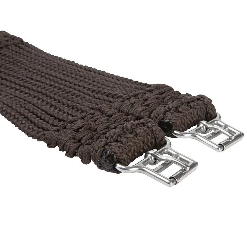 ARMA Braided Cord Girth - Brown-1